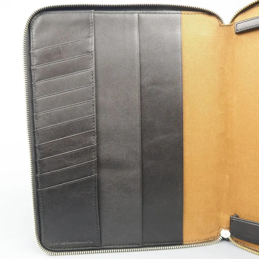 WANT by LES ESSENTIELS DE LA VIE Black Leather iPad Tablet Case